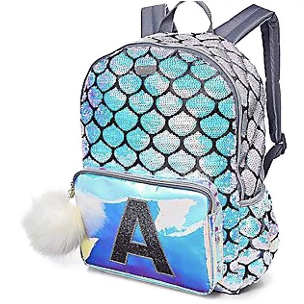 Justice Backpack Pick  Initial J- K - P - S -T